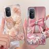For Huawei Nova 9 SE Nova9 Cute Flower Butterfly Cat Painted Case For Huawei Nova 9 9SE Soft Silicone TPU Phone Cases