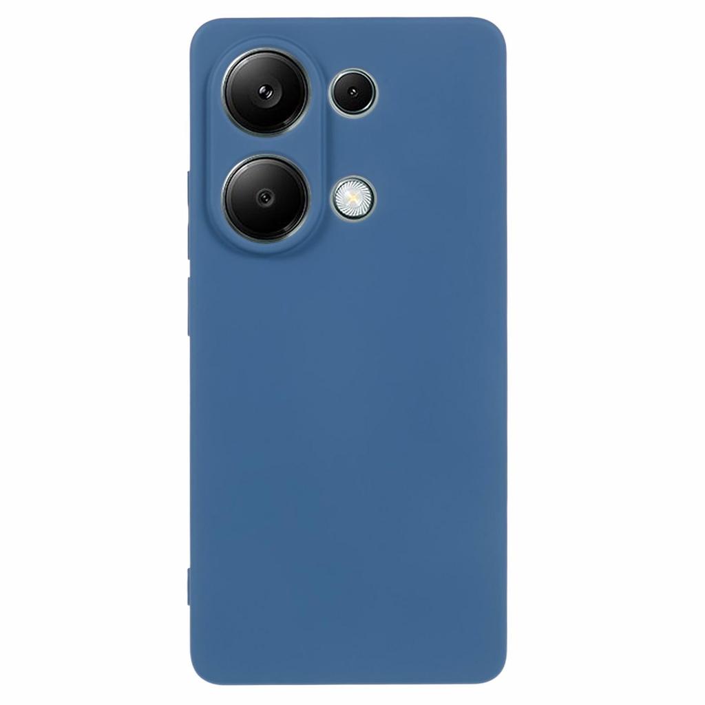 For Xiaomi Redmi Note 13 Pro 4G/Poco M6 Pro 4G Case Precise Cutouts TPU Fiber Lining Shockproof Phone Cover