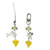 Elegante Sleutelhanger met Kralen Kaas Hanger Telefoon Lanyard Decoraties Handwerk Auto Sleutelhanger Rugzak Tas Accessoire