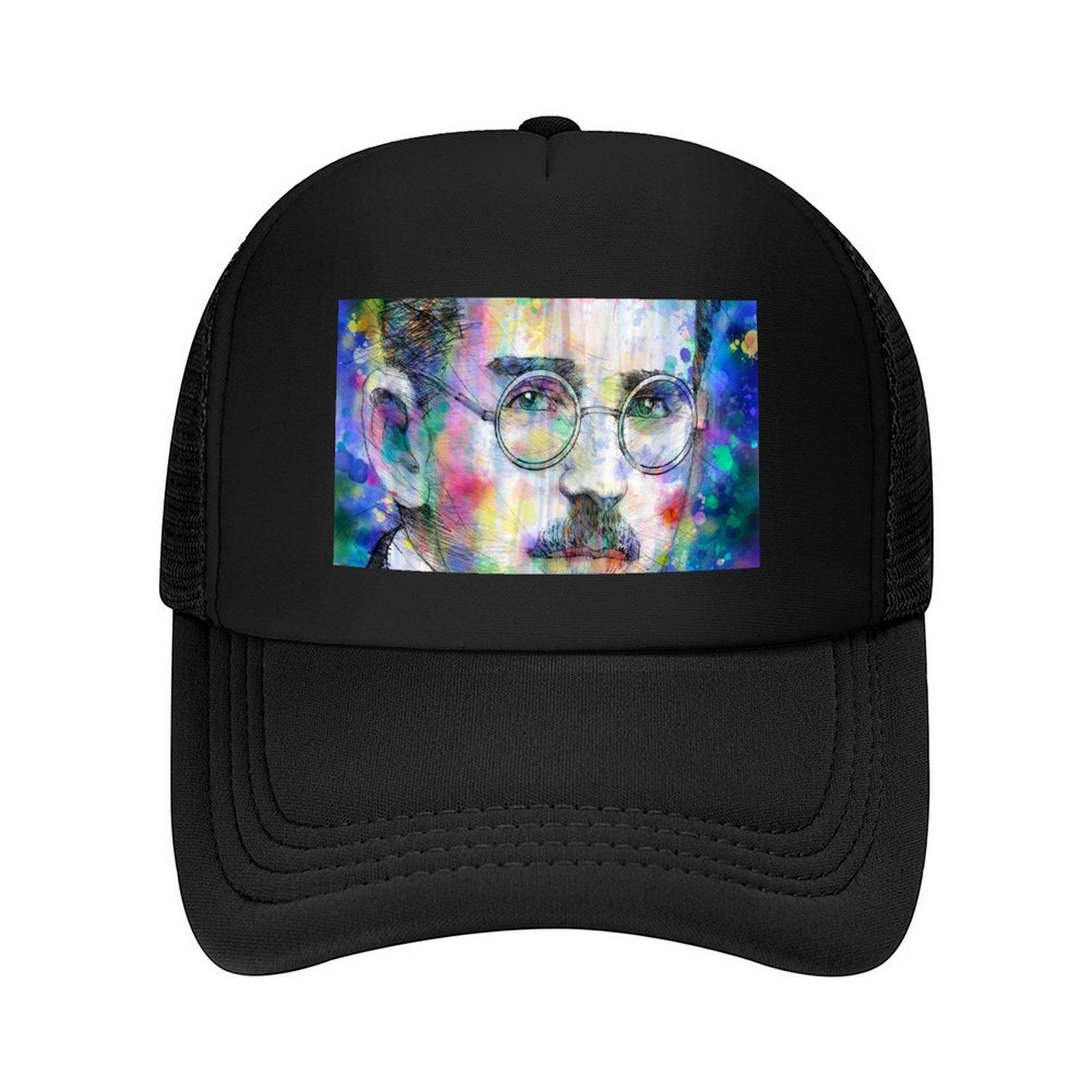 

WALTER BENJAMIN watercolor portrait 1 Baseball Cap New In Hat mens big size hat Hip Hop designer cap Sun Hats For Women Mens