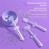 3Pcs Parent-friendly Silicone Baby Toothbrush Kit with Non-slip Wash Cup Gentle Tongue Moss Cleaner for Infant Care
