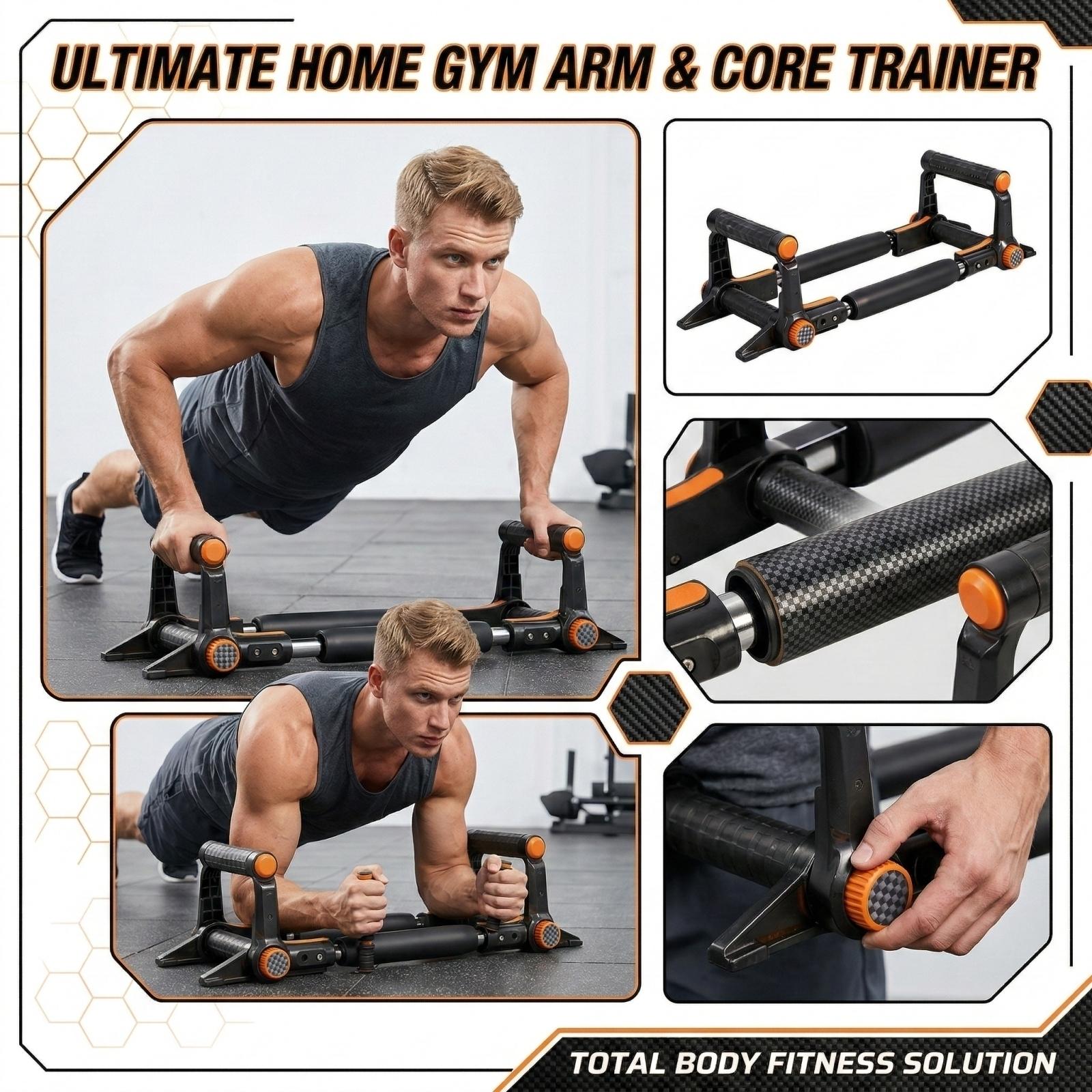 

Multifunctional Arm Strength Trainer, Suitable For Both Men And Women, Home Fitness Training Equipment One Size