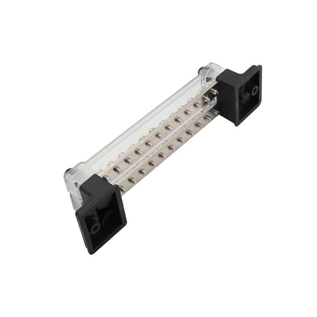 150A Dual Row Busbar for RVs, Yachts, and Cars (12-48V)