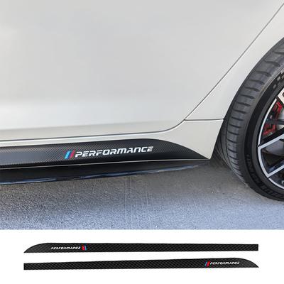 M Performance Door Side Skirt Sticker Decal For F20 F40 F22 F30 E90 F32 F10 F06 F07 F46 M3 M4 M5 E60 Z4 G20 F15 F16 G30 X1
