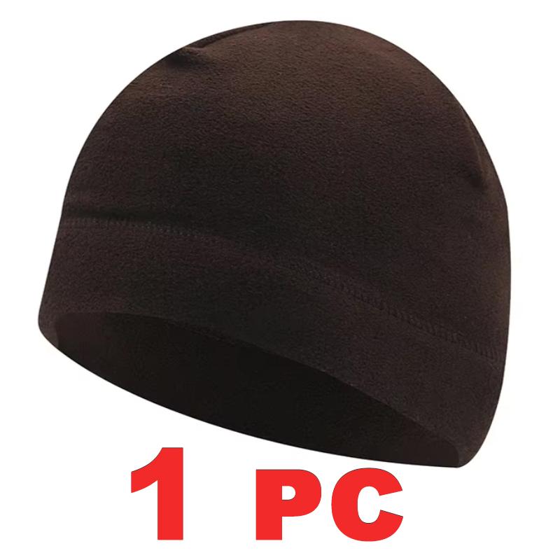 Fleece Warm Hat Winter Cap Men Women Outdoor Sports Skiing Cycling Hat Windproof Soft Beanie Cap Male Lady Autumn Winter Hats