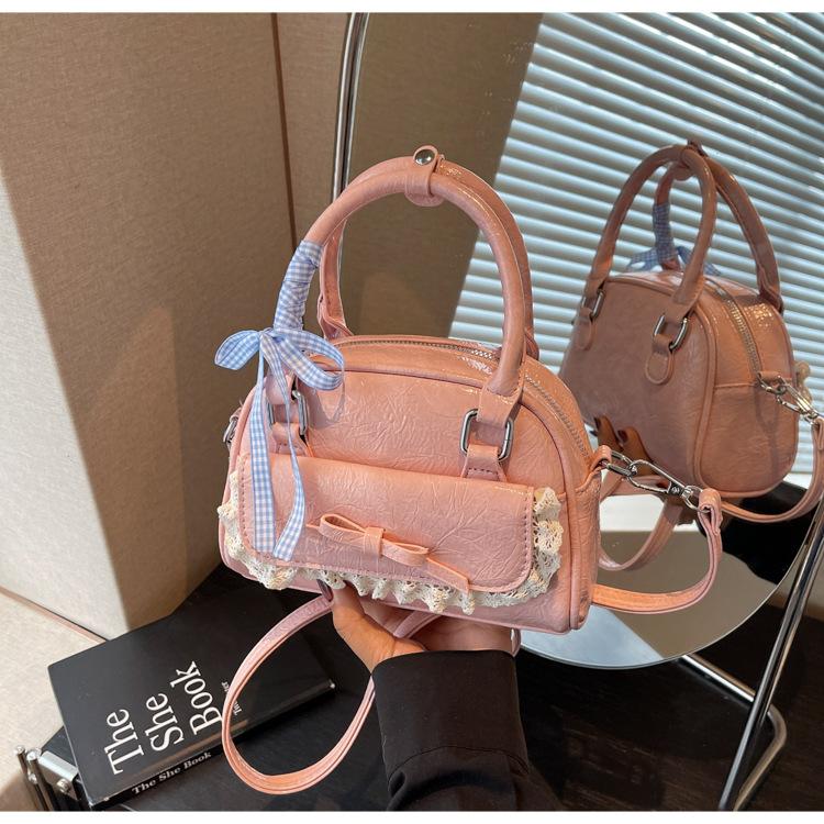 Portable Fashion Bow Pillow Bag 2025 Summer Versatile Shoulder Bag Premium Messenger Bag Bag