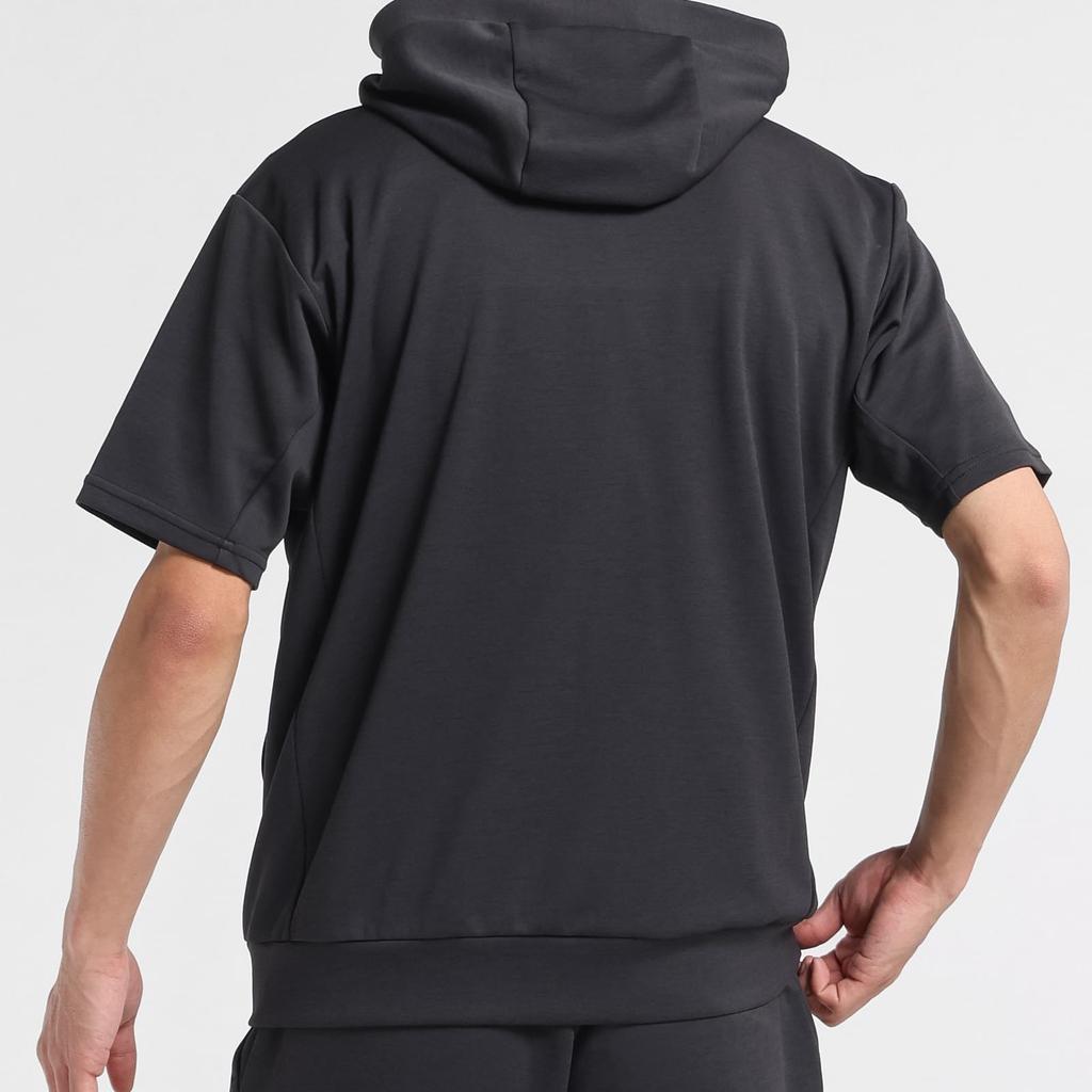 Descente Short Sleeve SUNSCREEN TAIKYU Short Sleeve Full Zip Hoodie Cooling Function Stretch Fade Resistant Jersey [Move Sports] Jersey/Cross Men's