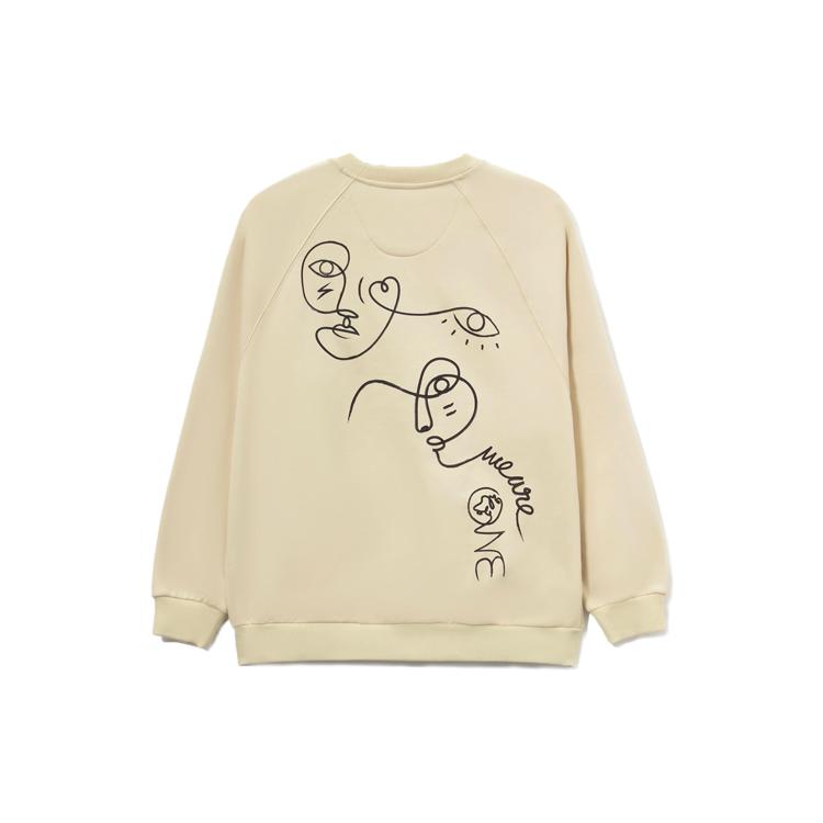 Li Ning Sweatshirt Unisex Dusty Khaki AWDRE79-2 S