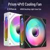 Prism 4 Pro 12cm ARGB Temperature-Control Silent Cooling Fan