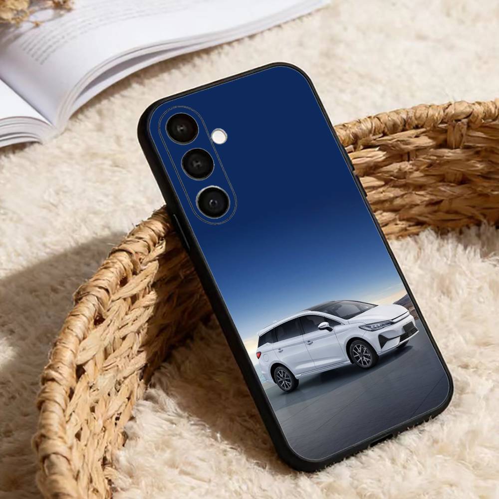 E-Electric Car BYD Phone Case For Samsung Galaxy A91,80,73,72 ,71,53,52,32 ,31,22,21s,20,Soft Black Case