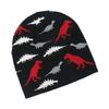 Ebay autumn and winter new knitted hat dinosaur jacquard knitted wool hat Beanie