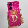 For Realme C55 RMX3710 Luxury Crown Letters Cover Soft Silicone Phone Case For Realme Narzo N55 C 55 RealmeC55 NarzoN55 Bumper