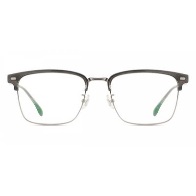 Full Rim Browline Black Gunmetal Smartbuy Collection Huellie 71002 C9 Fashion Unisex Eyeglasses
