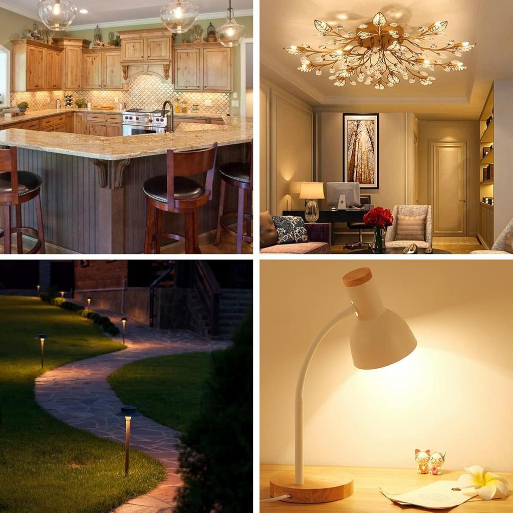 T3 GY6.35 LED Bulb 4W AC12V, DC12V-24V, JC Type G6.35 Base, Low Voltage LED Bulb, 360° Beam Angle, for RV Camping Trailers, Landscape & Truck