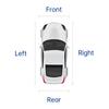 Left Right Front Bumper Strip Moulding Trim FOR GOLF V MK5 GTI 2004-2009 for Jetta 2006-2011 1K0807717E 1K0807718E Unpainted