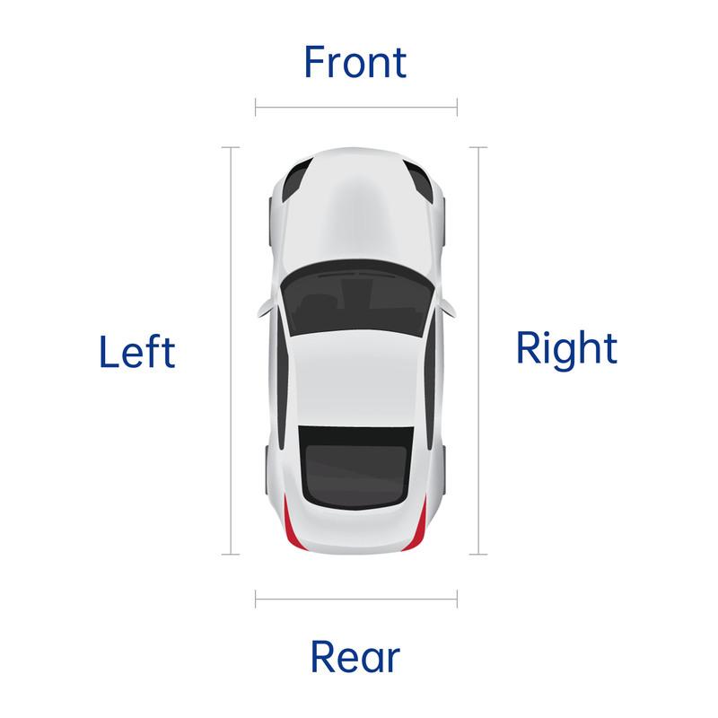 Left Right Front Bumper Strip Moulding Trim FOR GOLF V MK5 GTI 2004-2009 for Jetta 2006-2011 1K0807717E 1K0807718E Unpainted