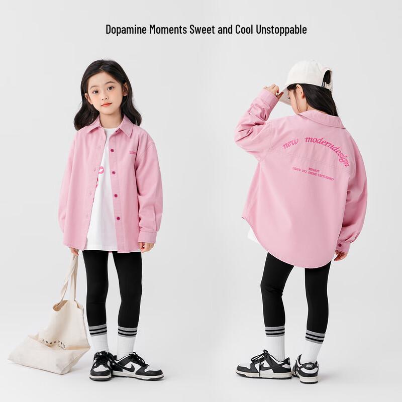 ZuoXi Girls' Long Sleeve Shirt Jacket