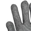 Schnittsicherer, stichfester Handschuh, Metzgerschutzhandschuhe aus Edelstahl mit Metallgeflecht