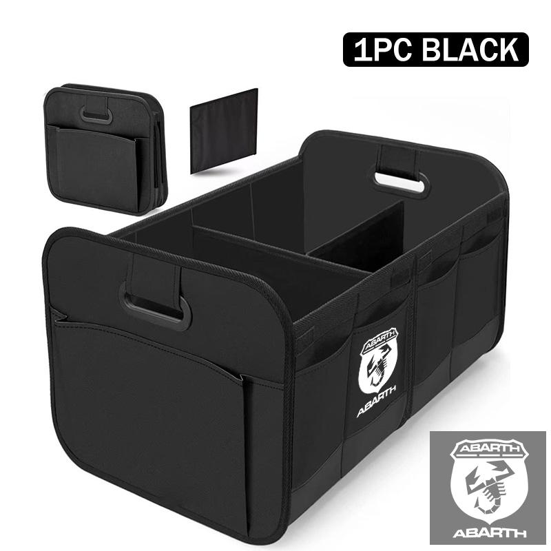 Foldable Trunk Storage Box Waterproof Oxford Cloth O Large-Capacity Organizer Bag For Abarth FIAT 500 Tipo FR Panda Argo Freemont