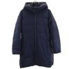 Seamless Down Coat L Navy Women Used