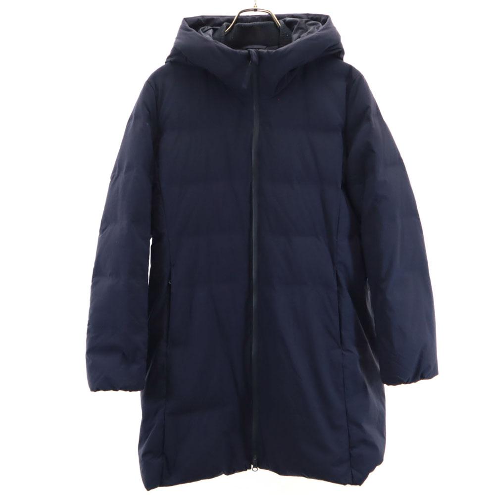 Uniqlo Seamless Down Coat L Navy Women Used