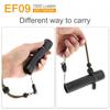 EF09 IP65 Rechargeable EDC Flashlight LED Torch Outdoor Light for Camping / Night Walk with Power Indicator