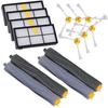 AIMOONSA Replacement Accessory Kit for iRobot Roomba 800/900 Series – 6 Side Brushes, 4 HEPA Filters, 2 Extractors