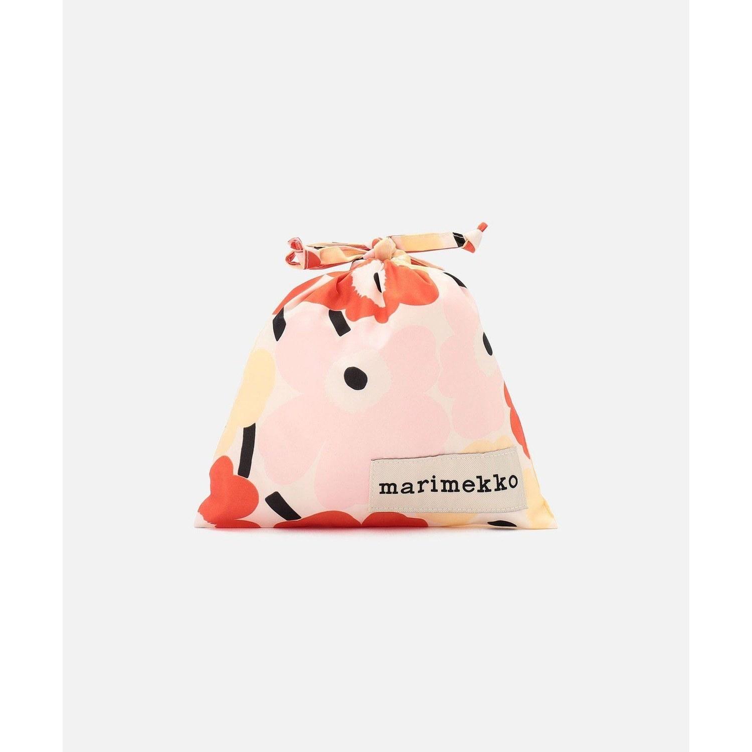 Marimekko Japan Limited Mini Unikko All Purpose Bag WalletPouchCase Pouch Yellow Pink