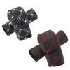 2pcs/set PU Leather Car Hand Brake Gear Shift Cover Handbrake Grips Case Manual Gear Head Shift Knob Shell