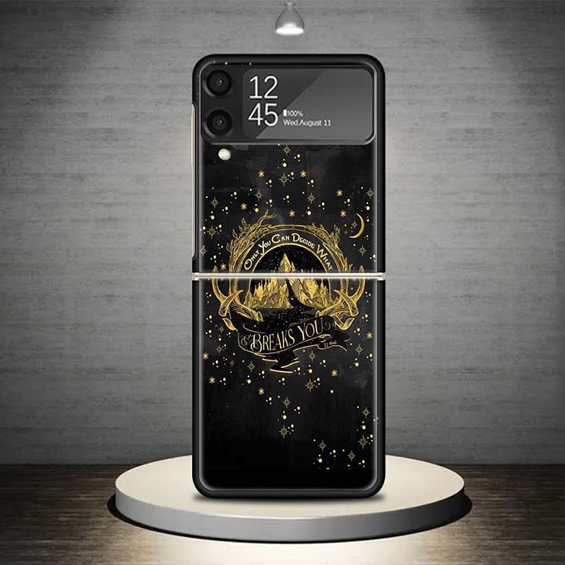 Ein Hof aus Nebel und Zorn Sarah J Maas Handyhülle Für Samsung Galaxy Z Flip 7 6 5 4 3 5G Stoßfeste Hülle Z Flip7 Flip6 ZFlip5 Flip3