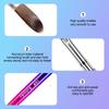 Kolinsky Nail Brush for Manicure Gel Brush for Nails Art Brush 3D Acrylic Liquid Powder Carving Gel Brush Liner Drawing Pen