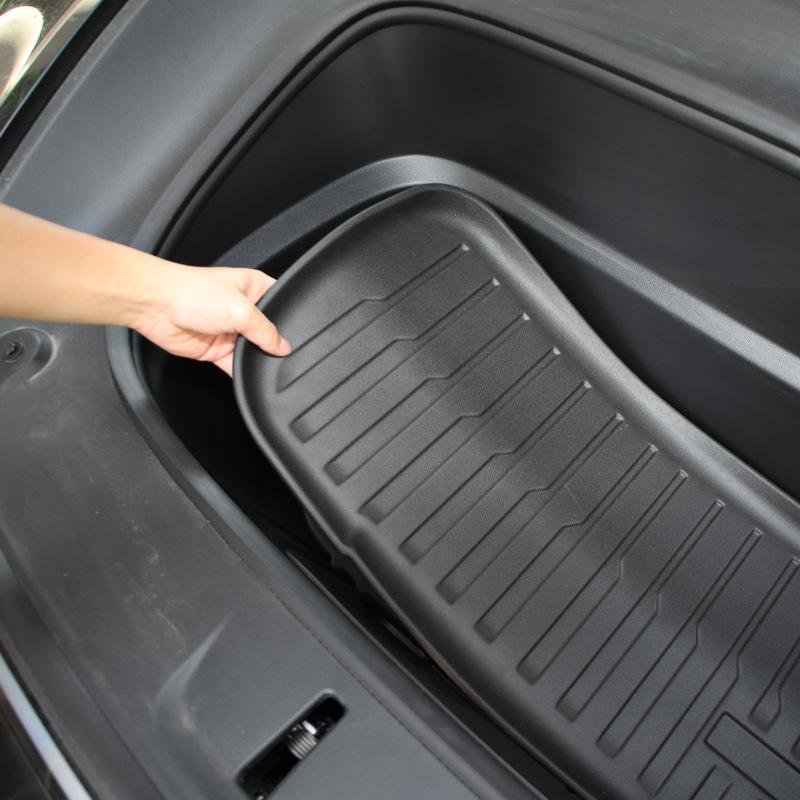 Tesla Model Y Floor Mats: TPE Anti-Slip Trunk Mats