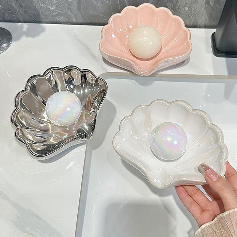 Personalizovaná Kreativita Koupelnové Mýdlenky Plastová Skořápka Krabička na Mýdlo Toaletní Polička Krabička na Mýdlo Domácí Umyvadlo Odkapávač na Mýdlo