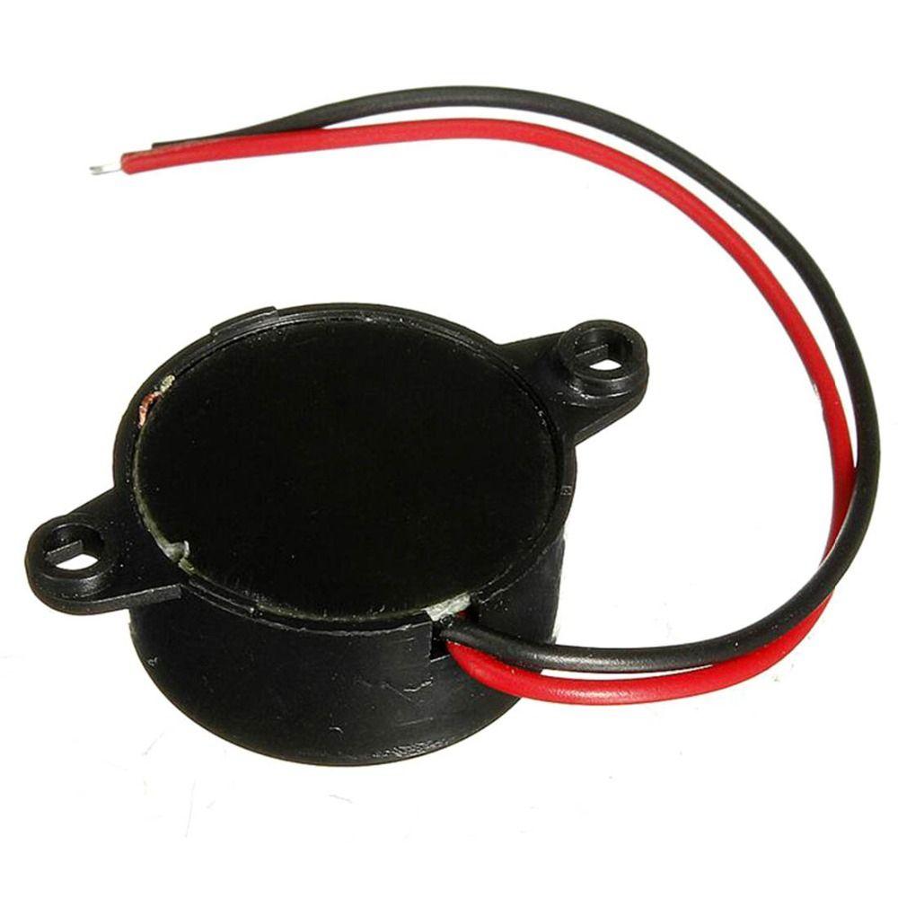 Verchromt Für Auto Elektronischer Summer Alarm 10A Piezo Dauerton Piepser Mehrton Hupe