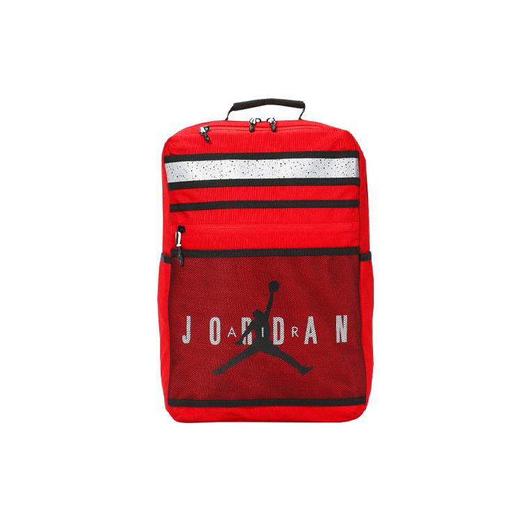 New Jordan Polyester Backpack Regular Unisex Red 9A0185-R78