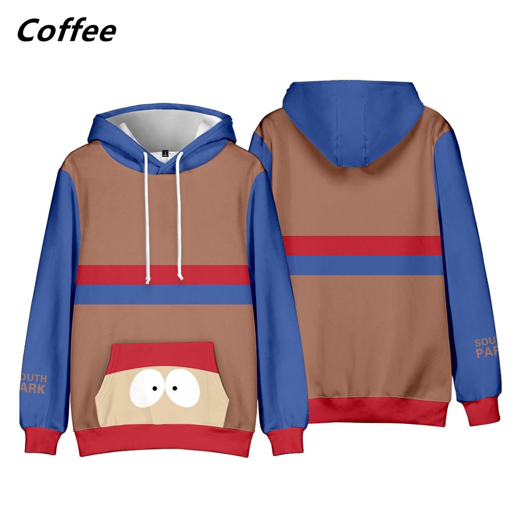 Mode Unisex Lässig SOUTHPARK Bedruckte Kapuzenpullover Sweatshirt Outdoor Sport Cosplay Pullover Hoodie Cosplay Kostüm