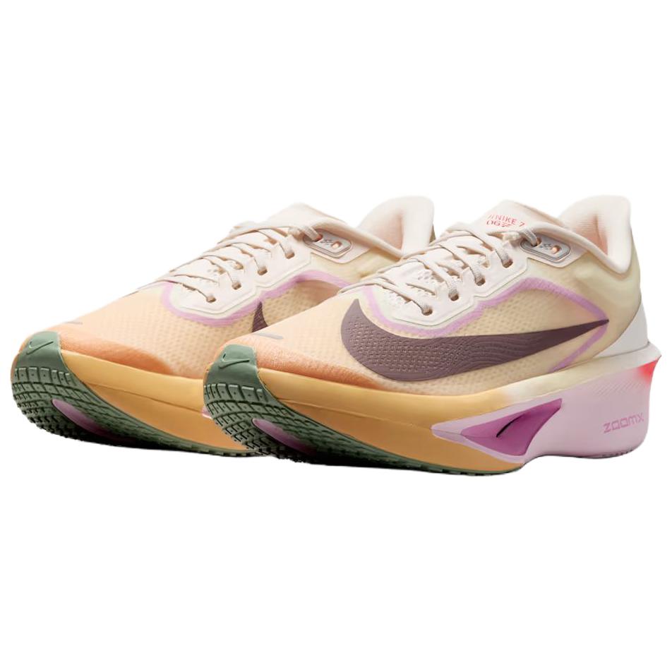 Nike Zoom Fly 6 Support Rebound Reflective Running Shoes Women's Pink Orange FN8455-106