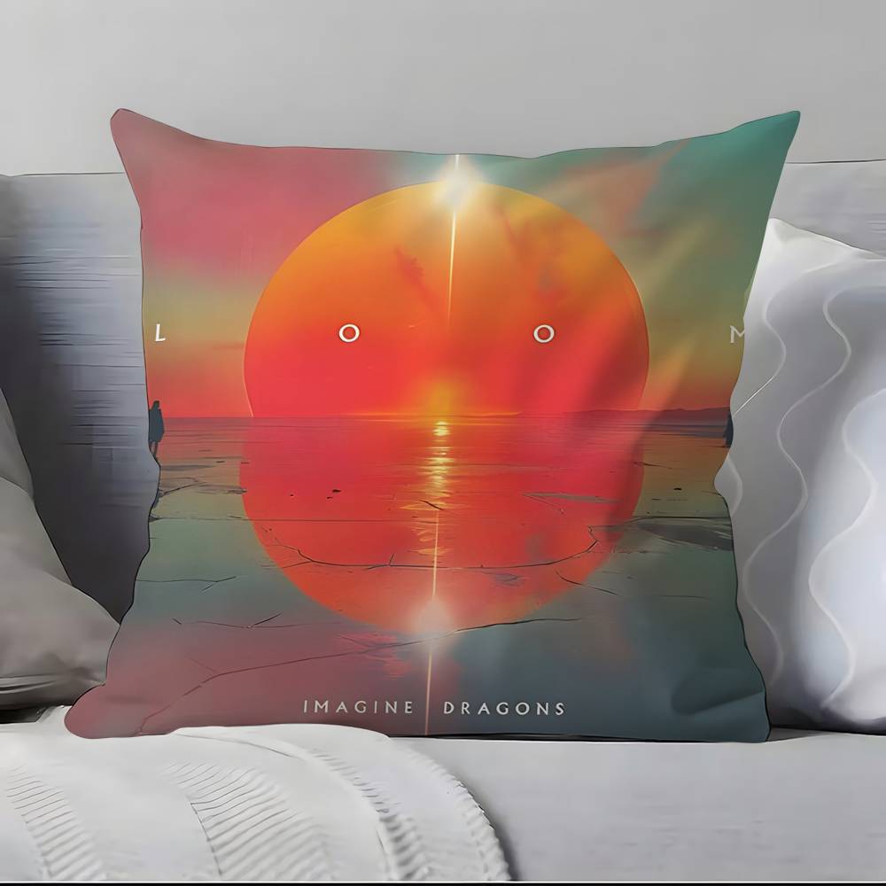 I-Imagine D-D-Dragons Band Pillow Case Pillowcase Soft Skin Friendly & Comfortable With A Hidden Zipper