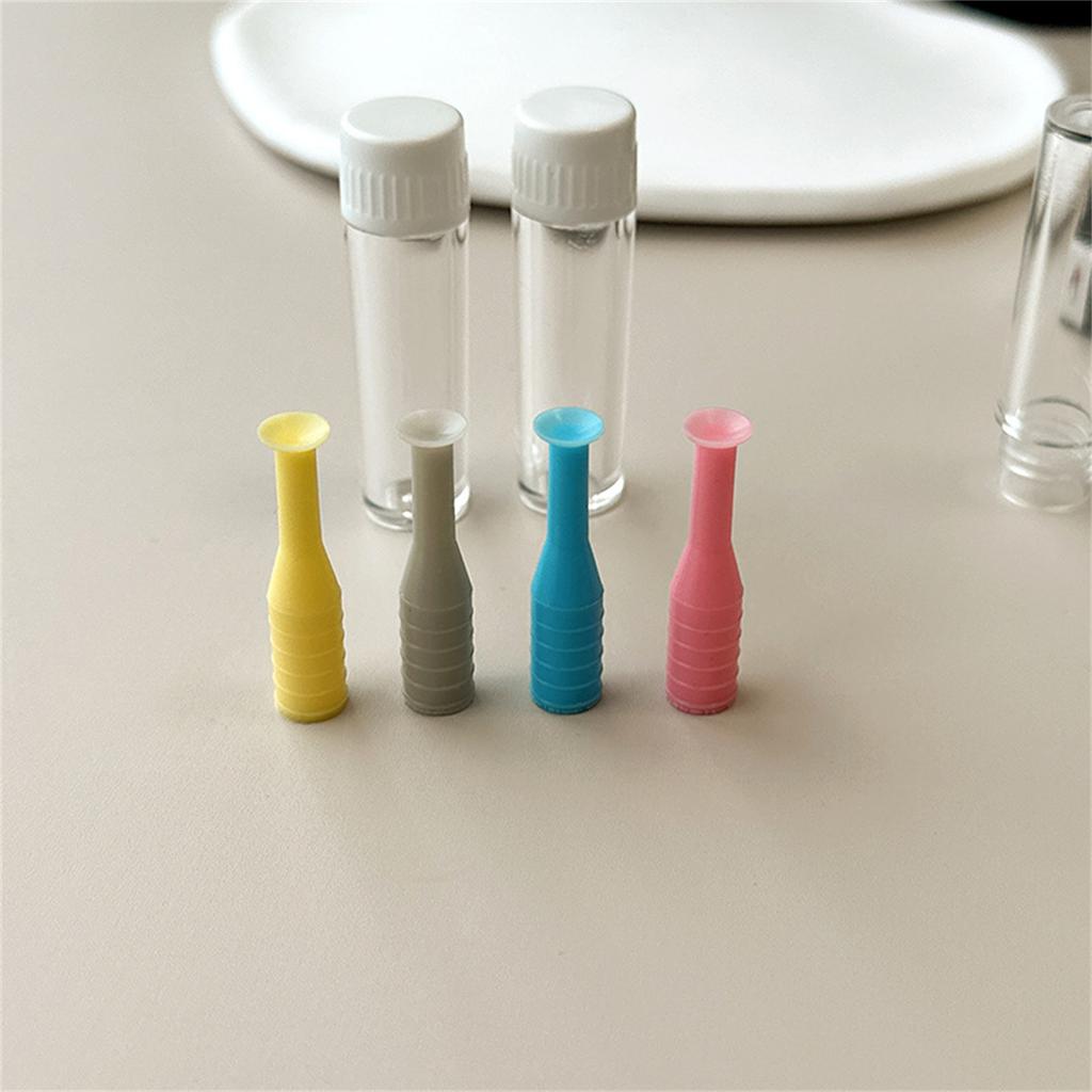 Reusable Contact Lens Removal Kit Soft Suction Cup Extractors With Anti Slip Handle for RGP Lens Care