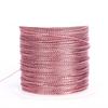 20m/roll 1mm Gold Silver Red Cords Metallic Rope Thread String Strap Gift Wrap Ribbon Cord Bracelet No-slip Hang Tag