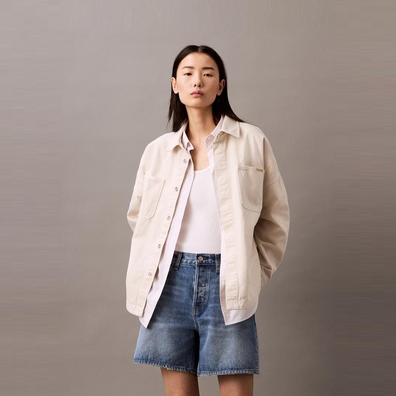 Calvin Klein American Vintage Loose Fit Cotton Shirt Women shirts 47B083G