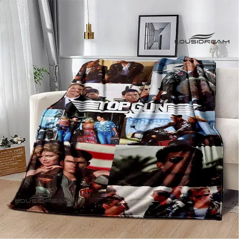 Movie TOP GUN printed blankets flannel Warm blanket throw blankets Picnic blanket Home Travel blanket Bedding Birthday Gift