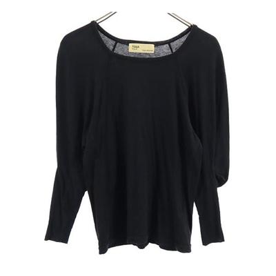 Made In Japan Long Sleeve Cut 1 Black Women Used