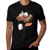 Funny Sleep Walking Nigiri Sushi Tshirt Casual Pattern Print Tee Shirt