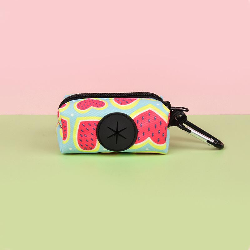 1pcs Colorful Design Dog Poo Bag Holder Dispenser Durable Use For Dog Leash Attachment Without Poo Bag And Leash