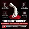 Engine Aluminum Coolant Pipe Hose 68211200AC For Jeep Grand Cherokee Car Water By Pass Tube Radiator Hose F