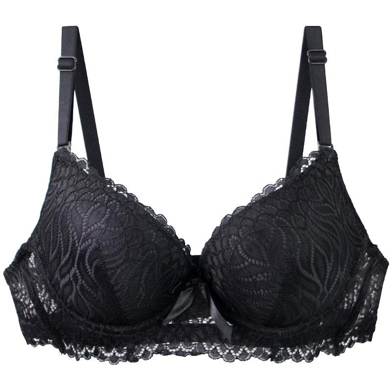 Lace sexy bra large size bra single piece