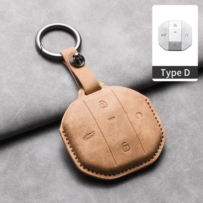 Car Key Case Cover Shell Fob For Jetour T2 T1 2025 2026 Key Remote Protector Keychain Holder Accessories