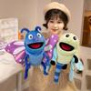 Insect Soft Stuffed Toy Doll Dragonfly Ants Butterfly Ladybug Cosplay Plush Doll Cute Hand Finger Puppet Educational Baby Toys