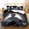 Game A-Assassin S Creed Art Bedding Set Gamer Duvet Cover Set Adult Boys Bedroom Single Double King Size Comforter Quilt Cover